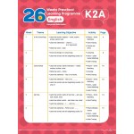 26週學前教育系列 – 幼兒英語 – 綜合能力基礎訓練 K2A - 3MS - BabyOnline HK
