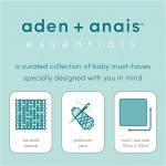 Aden + Anais - 純棉嬰兒包巾 (4件裝) - 米奇觀星者 - Aden + Anais - BabyOnline HK