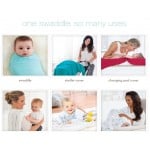 White Label - Silky Soft Bamboo Swaddle (Pack of 3) - Watercolor Garden - Aden + Anais - BabyOnline HK