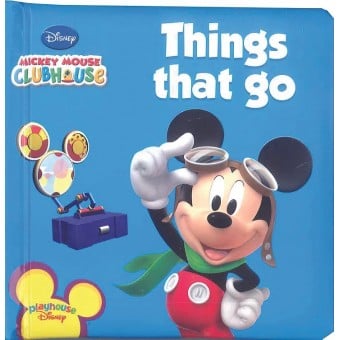 Padded Board Book - Things that Go with Mickey