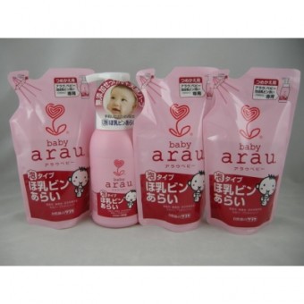 Baby Bottle Wash 300ml + Refill 250ml (3 packs)