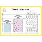 Double Layer Blanket - Big Sheepz White Checkers (80 x 100cm) - Baa Baa Sheepz - BabyOnline HK