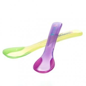 Heat Sensitive Spoon (Yellow + Purple)