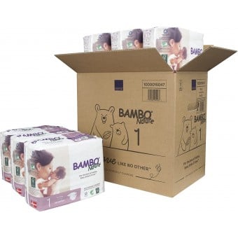 Bambo Nature Dream 嬰兒紙尿片 -  初生 1 號 (28 片) - 6包