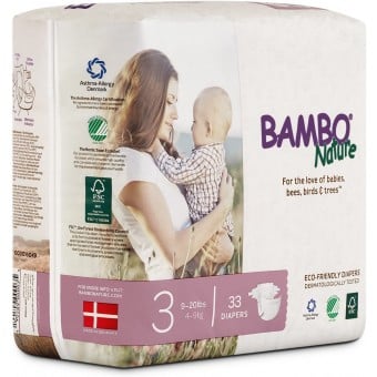 Bambo Nature Dream 嬰兒紙尿片 - 3 號 (33 片)