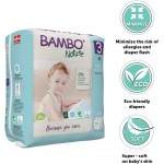 Bambo Nature - 零敏環保嬰兒紙尿片 - 3 號 (28 片) - 6包 - Bambo Nature - BabyOnline HK