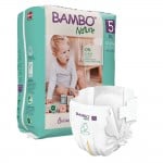 Bambo Nature - 零敏環保嬰兒紙尿片 - 5 號 (22 片) - 6包 - Bambo Nature - BabyOnline HK