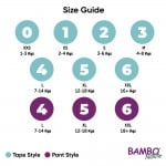 Bambo Nature - 零敏環保嬰兒學習褲 - 6 號 (18條) - 5包 - Bambo Nature - BabyOnline HK