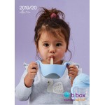 B.Box - 三合一防滑吸管碗-雪糕系列 (粉藍色) - B.Box - BabyOnline HK