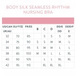 Body Silk Seamless Rhythm Nursing Bra (Black SpaceDye) - Size L - Bravado - BabyOnline HK