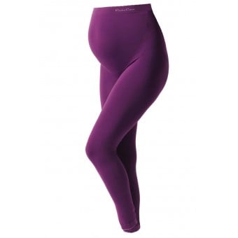 Illusion Maternity Leggings (紫色) - S/M碼