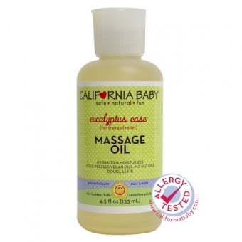 Massage Oil - Eucalyptus Ease 4.5oz 