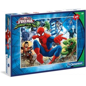 100 Puzzle Collection - Marvel Spider Man and the Sinister Six