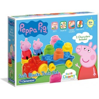 Soft Clemmy - Train Set - Peppa Pig