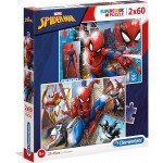 Super Color Puzzle - Marvel 蜘蛛俠 (2 x 60 Pcs) - Clementoni - BabyOnline HK
