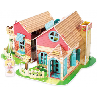 3D Puzzle - Dollhouse - Sweet Villa