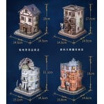 3D Puzzle - Harry Potter Dragon Alley - Gringotts Bank - CubicFun - BabyOnline HK