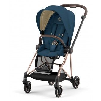 MIOS (New Generation) - Baby Stroller - Rose Gold + Mountain Blue