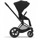 Cybex Priam 4.0 - Baby Stroller - Matt Black + Nautical Blue - Cybex - BabyOnline HK