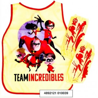 Disney Incredibles 2 - 小朋友圍裙連手袖