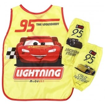 Cars 3 (Lightning McQueen) - Apron & Sleeves Set