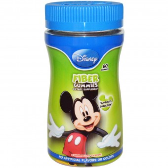 Mickey Fiber Gummies - 60 Gummies
