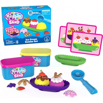Playfoam Sand - Ice Cream Sundae Set