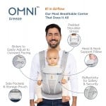 Omni Breeze 多功能透氣嬰兒背帶 - 橄欖綠 - Ergobaby - BabyOnline HK