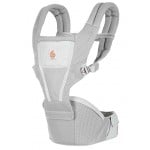 Alta Hip Seat Baby Carrier (Softflex Mesh) - Pearl Grey - Ergobaby - BabyOnline HK