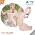 Alta Hip Seat Baby Carrier (Softflex Mesh) - Pink Quartz