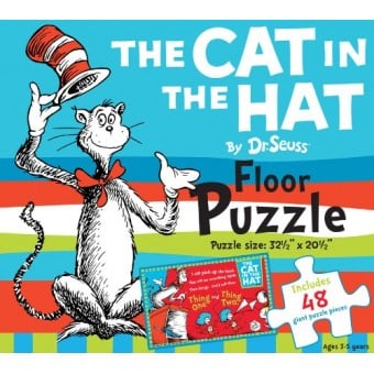 Dr. Seuss - The Cat in the Hat Floor Puzzle (48 pcs)
