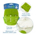 Hybrid AI2 One Size Snap Diaper Shell - Woodland - GroVia™ - BabyOnline HK