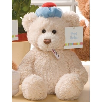 feel better teddy bear with arm sling