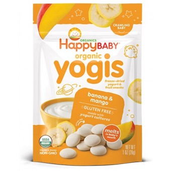 Organic Yogis - Yogurt & Fruit Snacks (Banana Mango)
