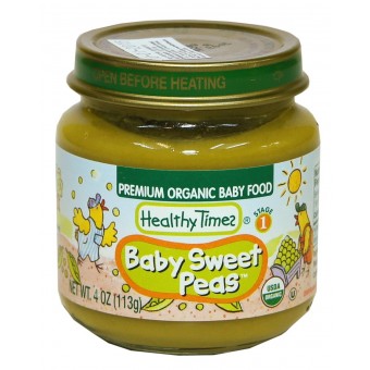 Organic Baby Sweet Peas 113g