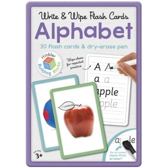 Write & Wipes Flash Cards - Alphabet