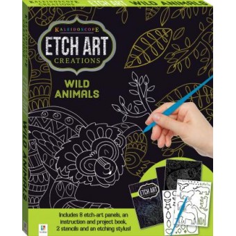 Etch Art Mini Kit: Wild Animals