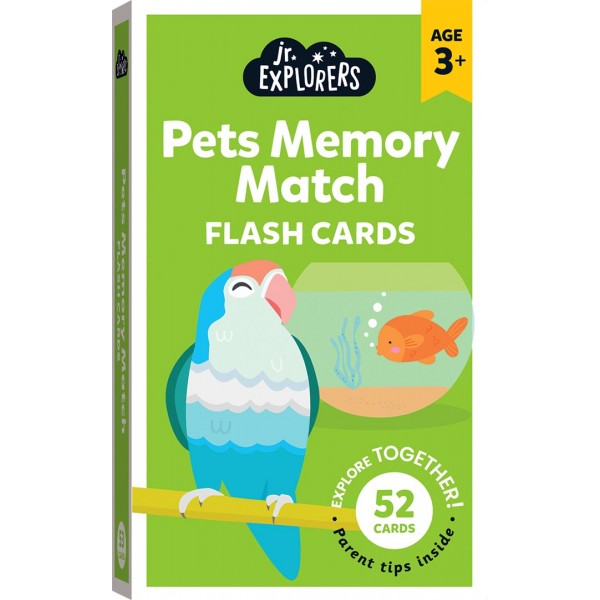 Junior Explorers - Pets Memory Match Flash Cards - Hinkler - BabyOnline HK