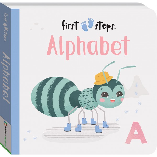 First Steps Board Book - Alphabet - Hinkler - BabyOnline HK