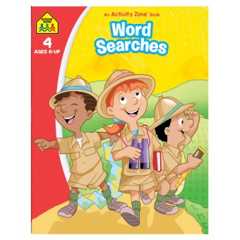School Zone - Word Searches - 4 (8-up)