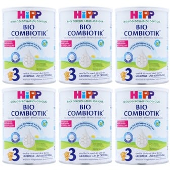 HiPP (荷蘭版) 有機幼兒成長奶粉 (3階段) 800g (6罐)