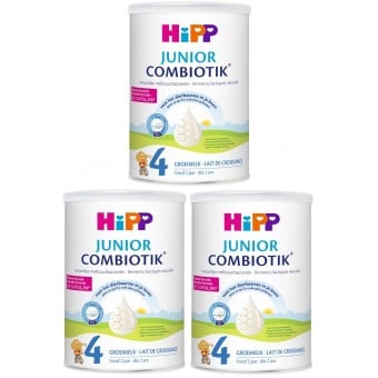 HiPP (荷蘭版) 幼兒成長奶粉 (4階段) 800g (3罐)