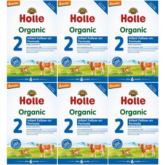 Holle - Organic Infant Follow-On 2 (600g) - 6 Boxes