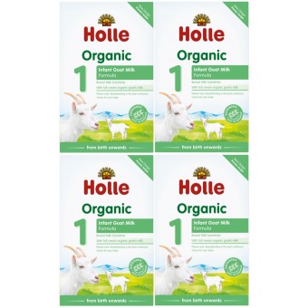 Holle - Organic Infant Goat Milk # 1 (400g) - 4 boxes