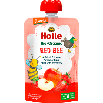Red Bee - Organic Apple with Strawberry 100g
