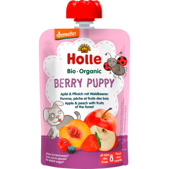 Berry Puppy - Organic Apple, Peach with Fruits of the Forest 100g