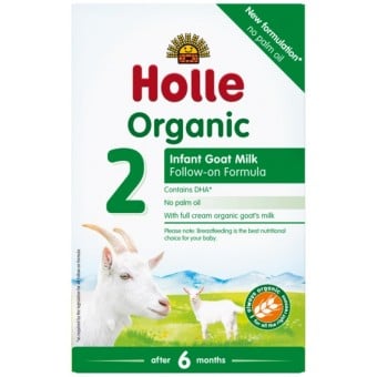Holle - Organic Infant Goat Milk with DHA # 2 (400g)