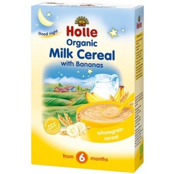 Organic Milk Cereal with Banana 250g 