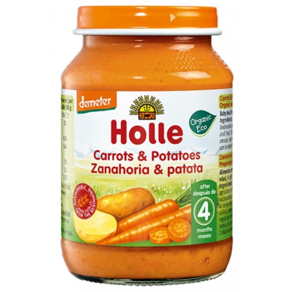 Organic Carrot & Potatoes 190g - Holle - BabyOnline HK