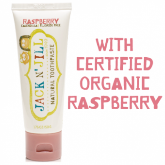 Natural Toothpaste - Raspberry Flavour 